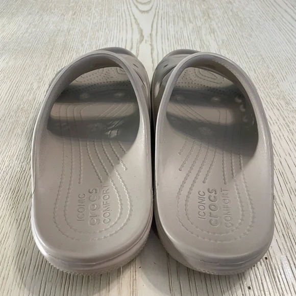 Crocs Baya Strap Sandals (Tan). - Picture 4 of 10